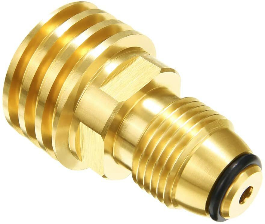 Universal Propane Tank Adapter for Old P.O.L QCC1 Style to New W/O HANDWHEEL