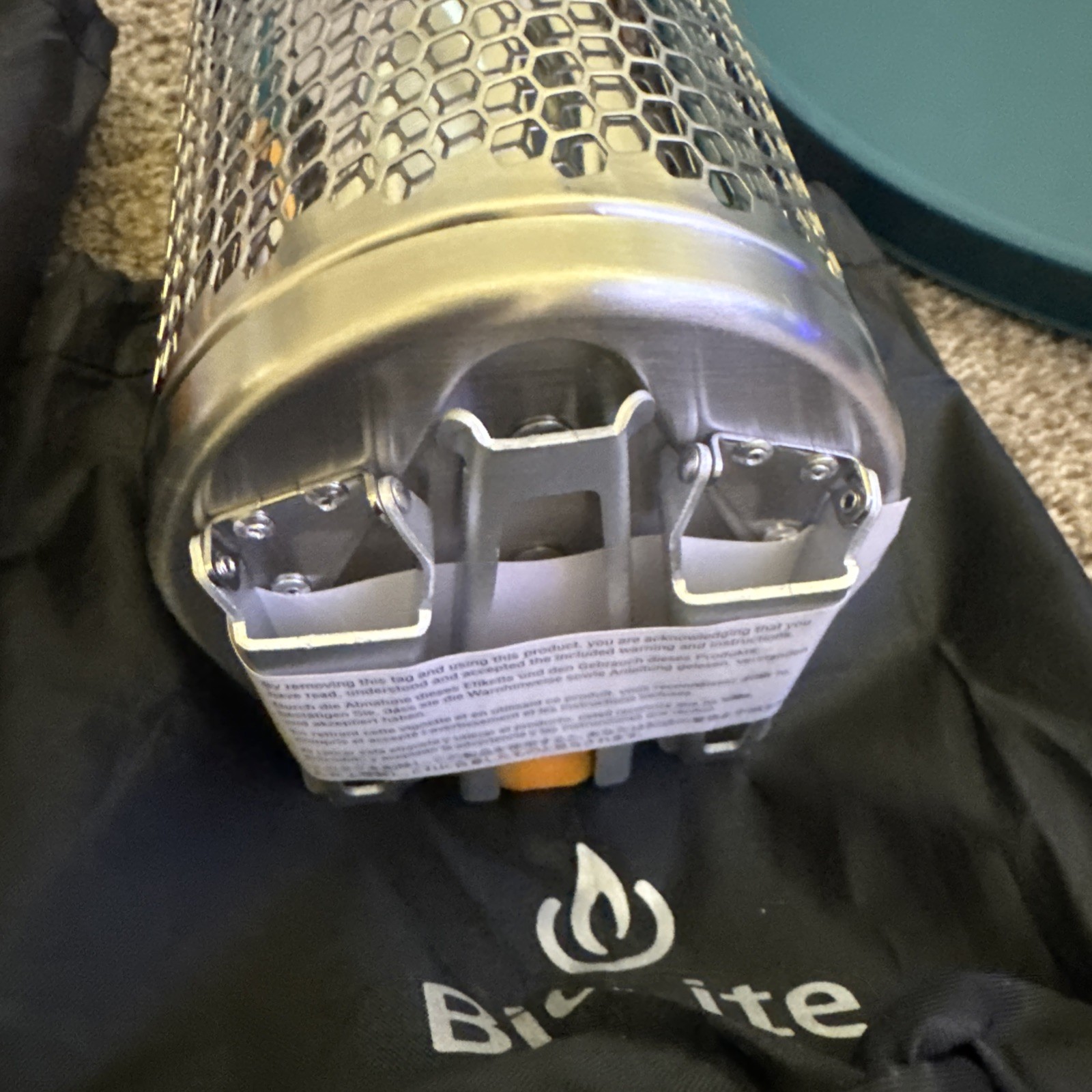 BioLite CampStove 2+ Wood Burning, Complete Cook Kit, Silver