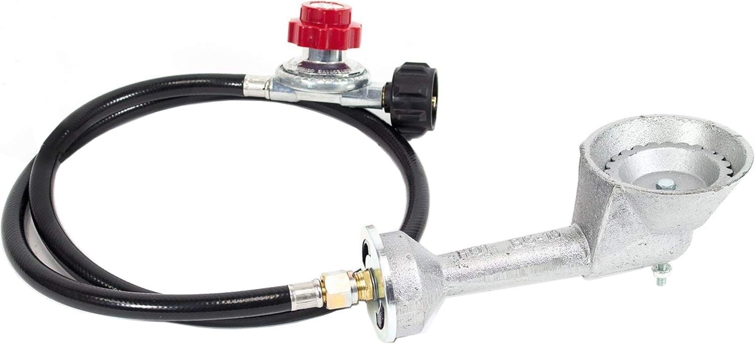 High Pressure Cast-Iron Burner with Regulator