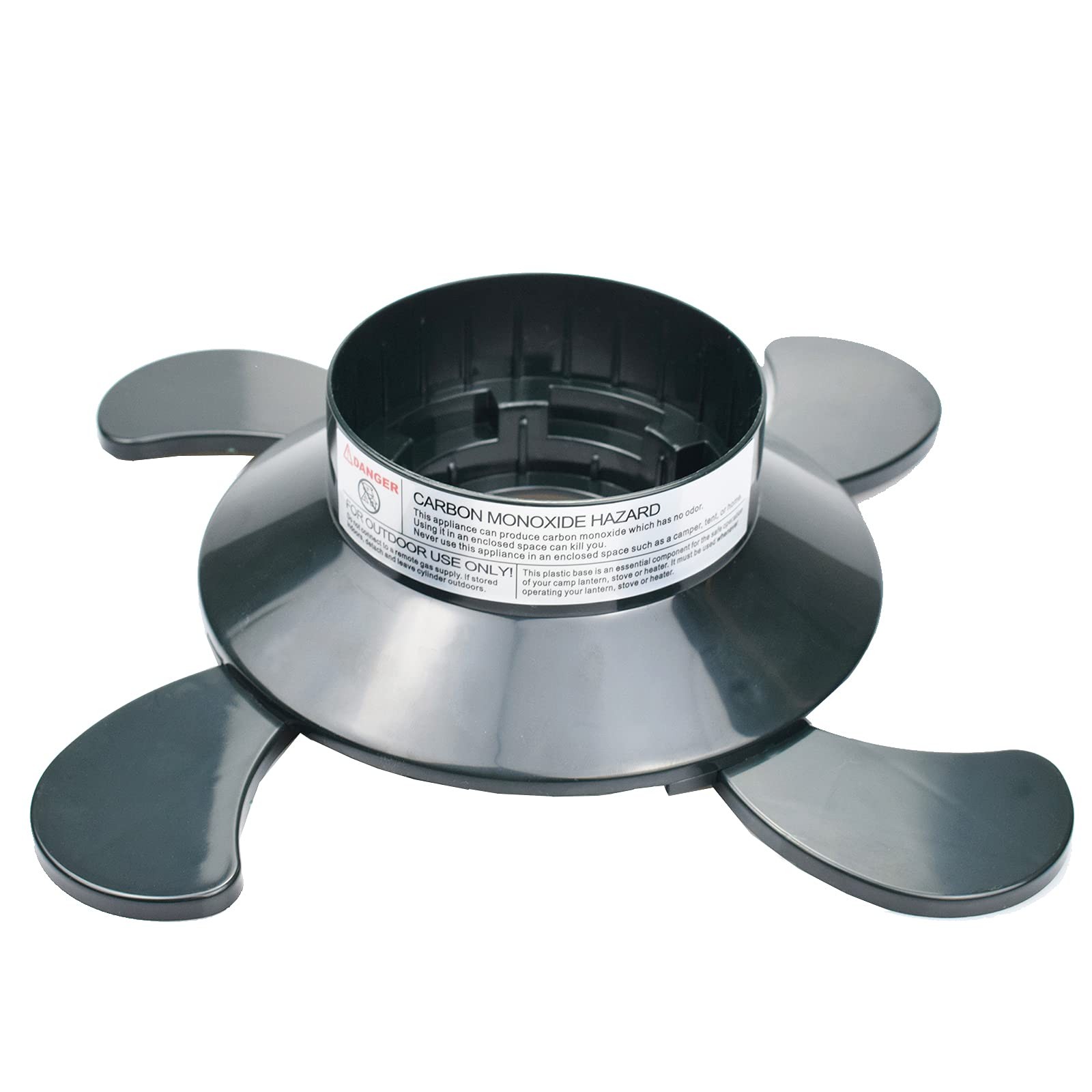 Propane Cylinder Base, 16oz/1lb Gas Cartridge ABS Plastic Base Bracket Gas Bottl