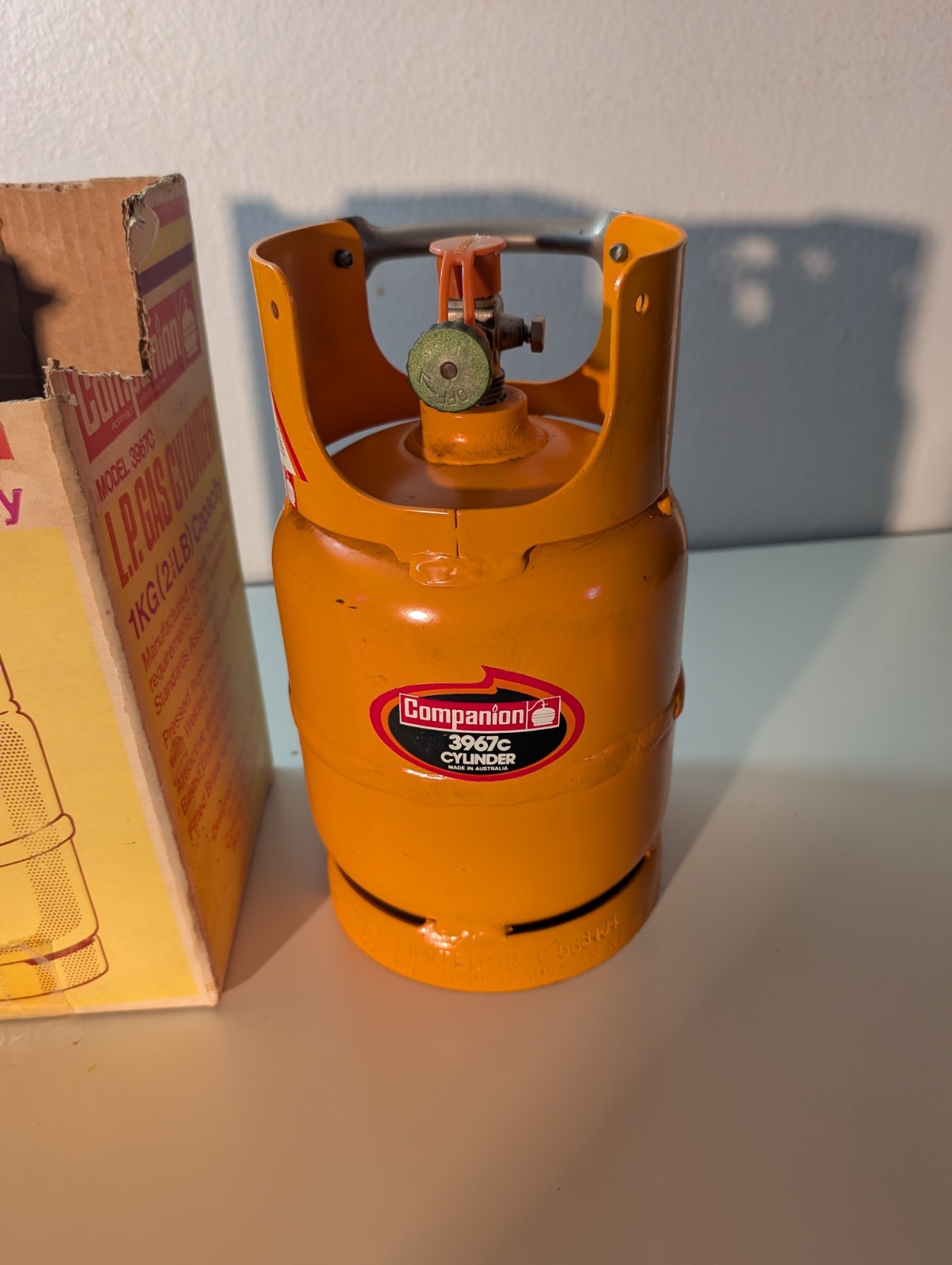 Companion MINI LP GAS Tank 3967c In Original Box RARE