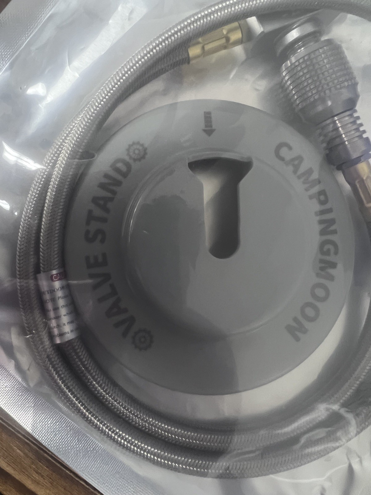 Z21-70 27.6-Inch Gas Hose for EN417 Lindal Valve Canister & Device