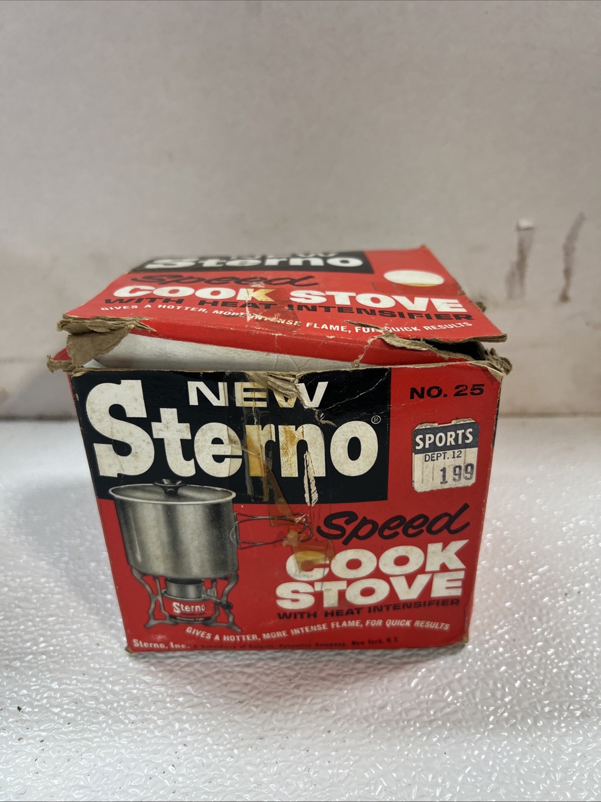 New Sterno Speed Cook Stove With Heat Intensifier No. 25