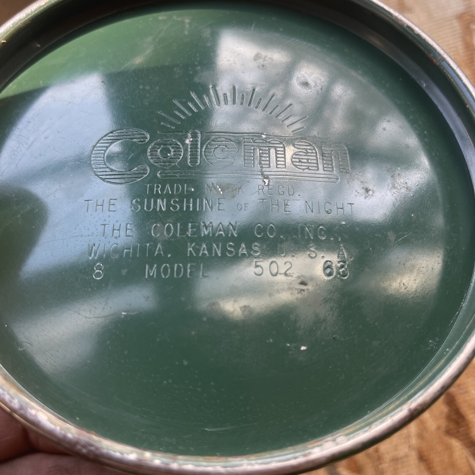 Vintage Coleman Sportster Camp Stove #502-700 8/63 Heater Top Cover “Wow Works”