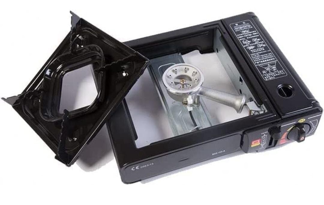 3000W Camping Stove Propane&Butane Windproof Fire Dual Fuel Brass Cooking Burner