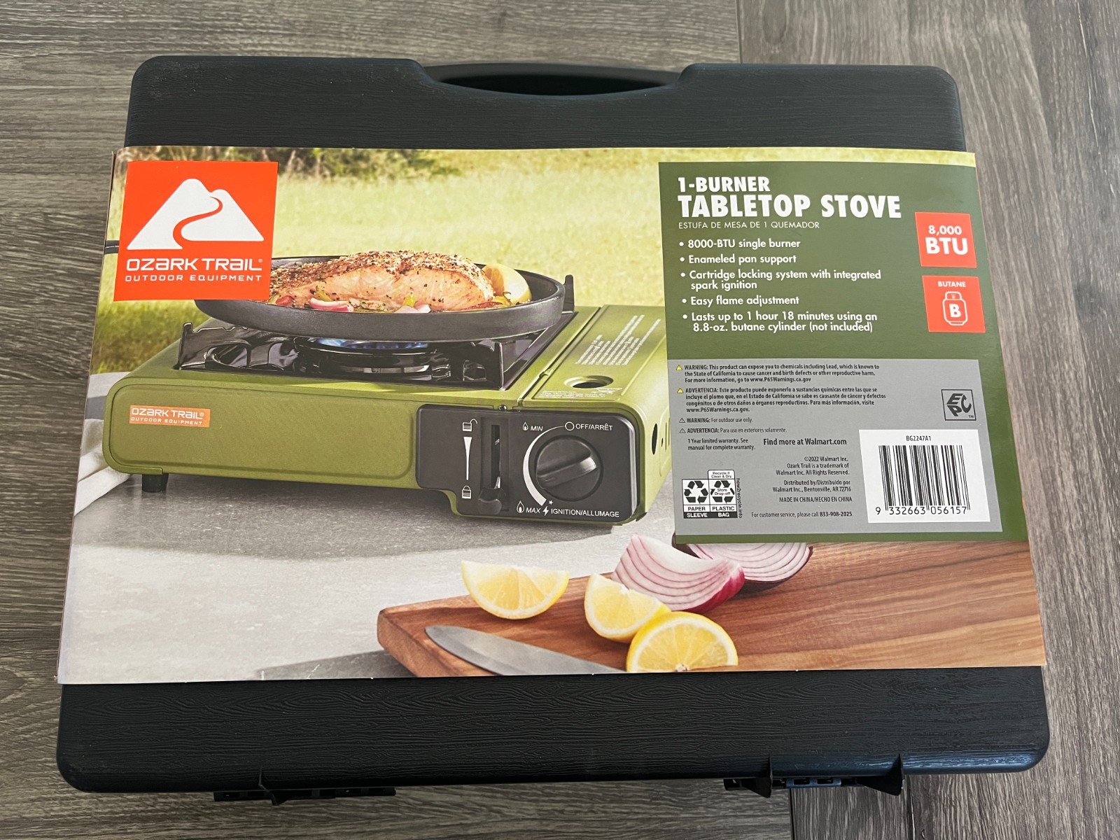 Ozark Trail Portable Gas Camping Stove with Case – BRAND NEW