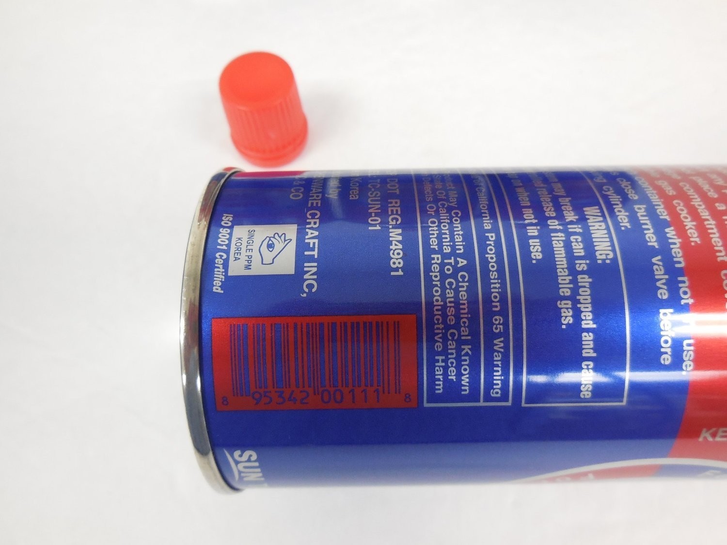 3 Pack Butane Refill Fuel Canisters for Portable Stoves & Gas Ranges – 8oz