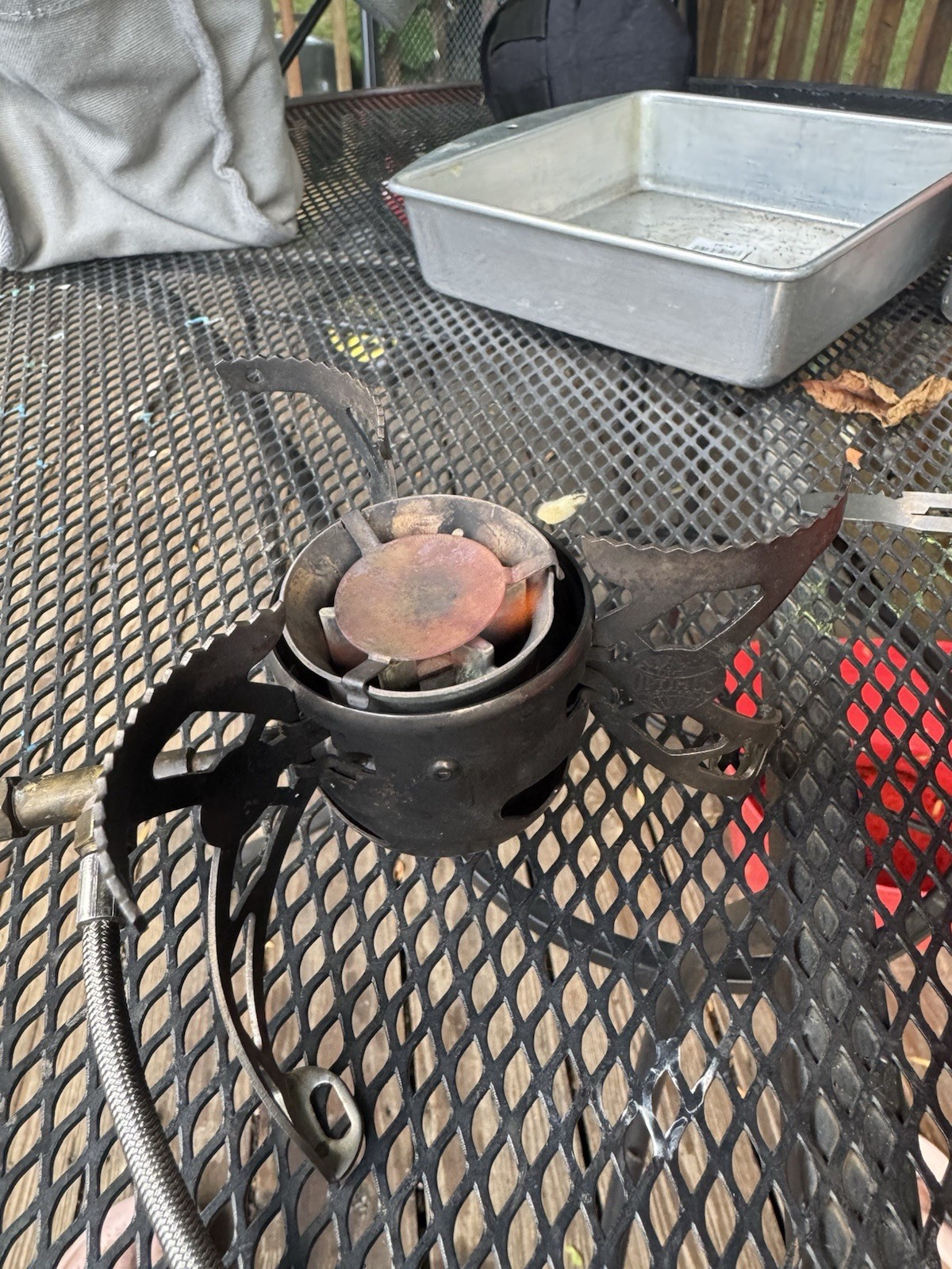 Made In Sweden.Optimus Nova Expedition multi-fuelStove ,Fuel can,Used TESTED‼️