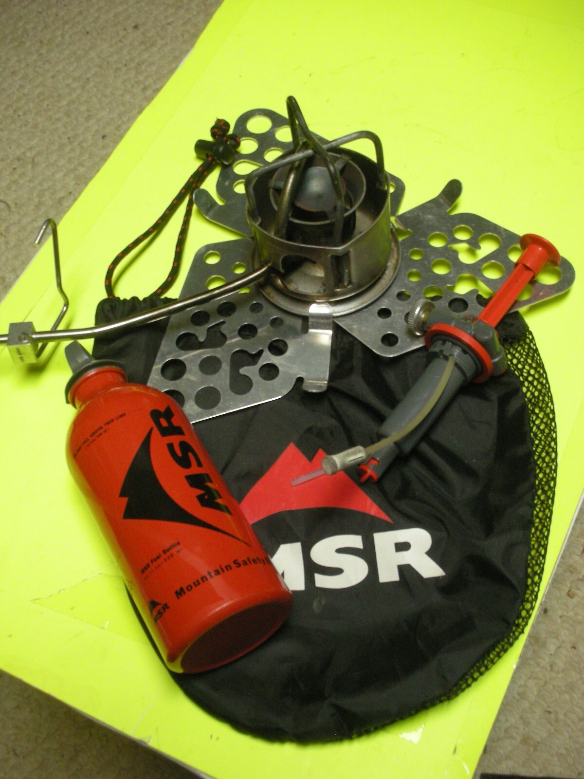 Working MSR XGK II Multi-Fuel Camping Stove (c. 1982)