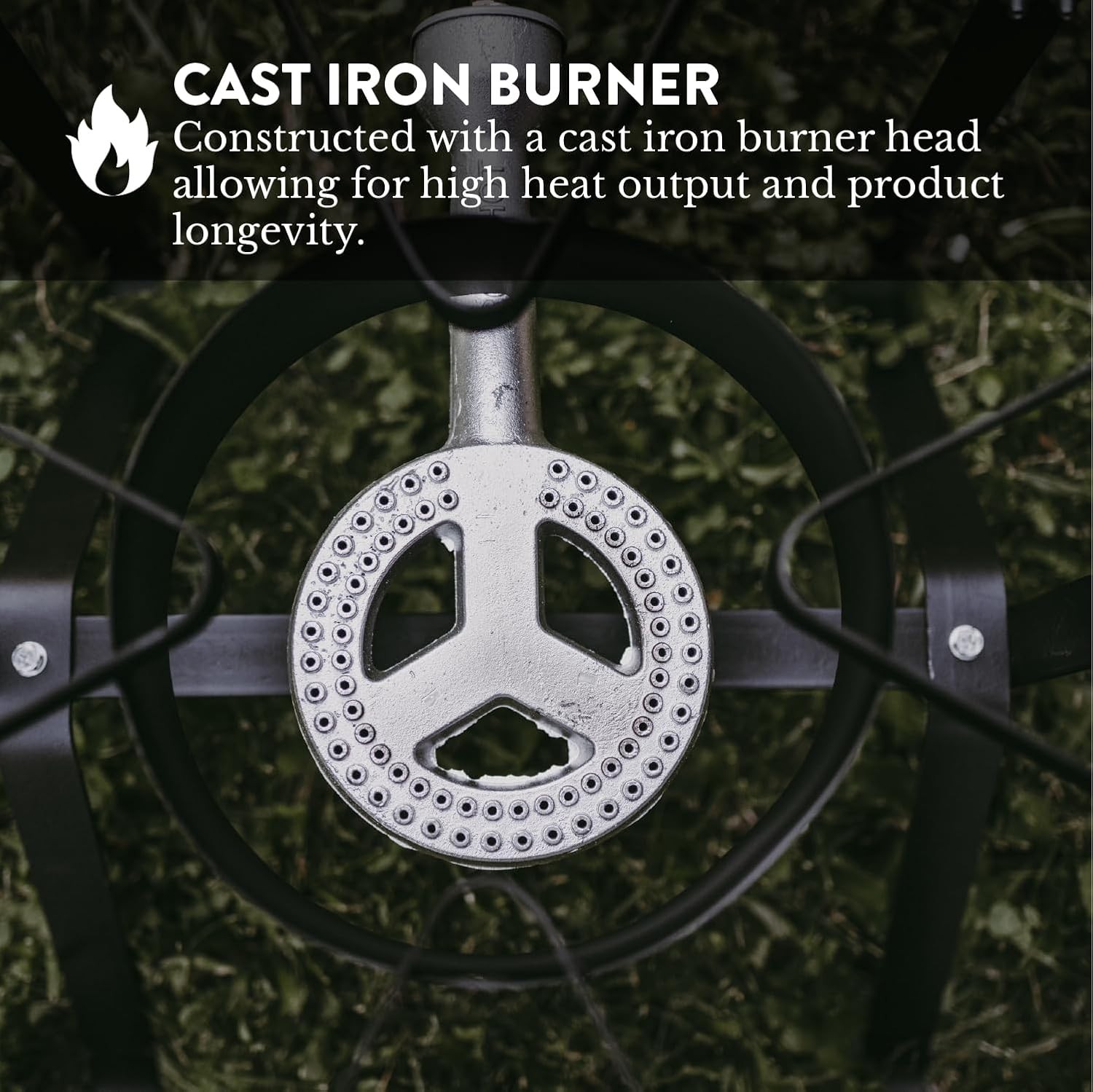 Portable High Pressure Camp Stove for Grilling & Boiling – Metal Construction