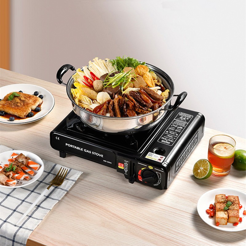 Dual Fuel Stove with Butane & Propane Compatibility Portable Camping Stove