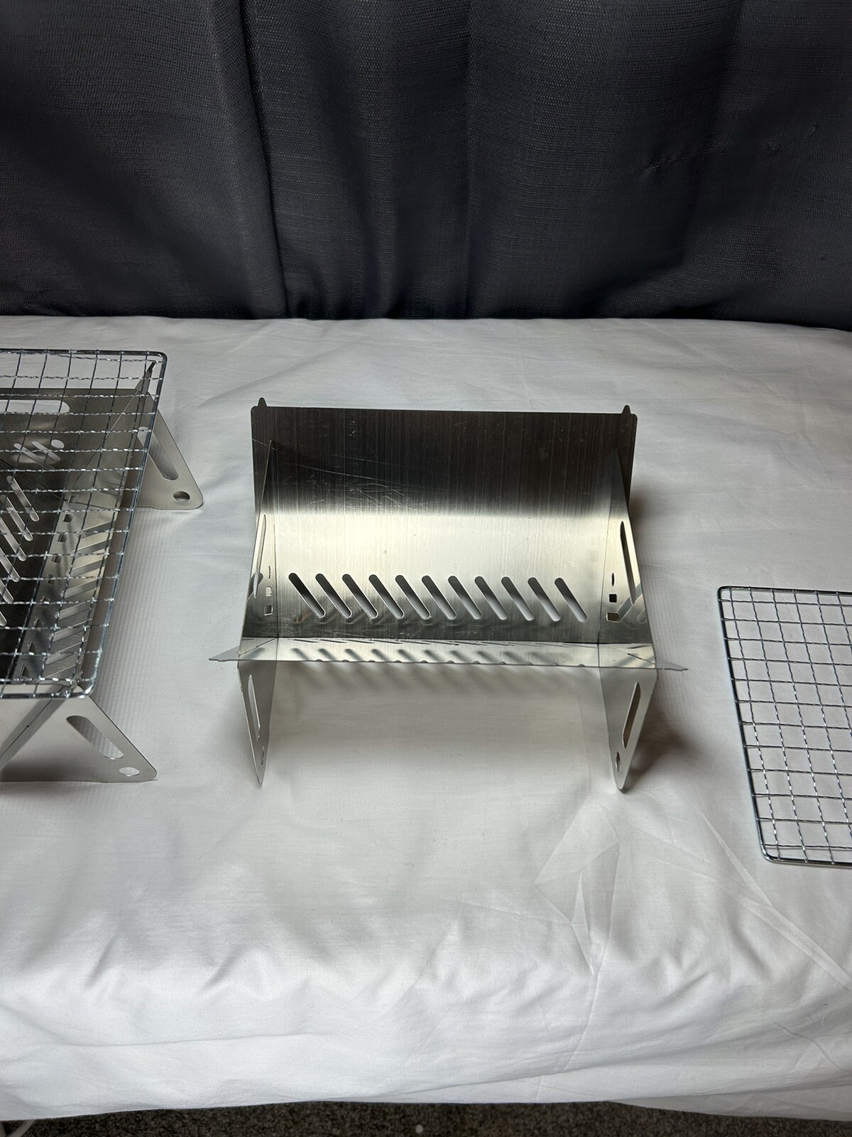 Portable Fire pit, Table Top Grill, Only 9 Ounces For Hiking, Backpacking, Etc.