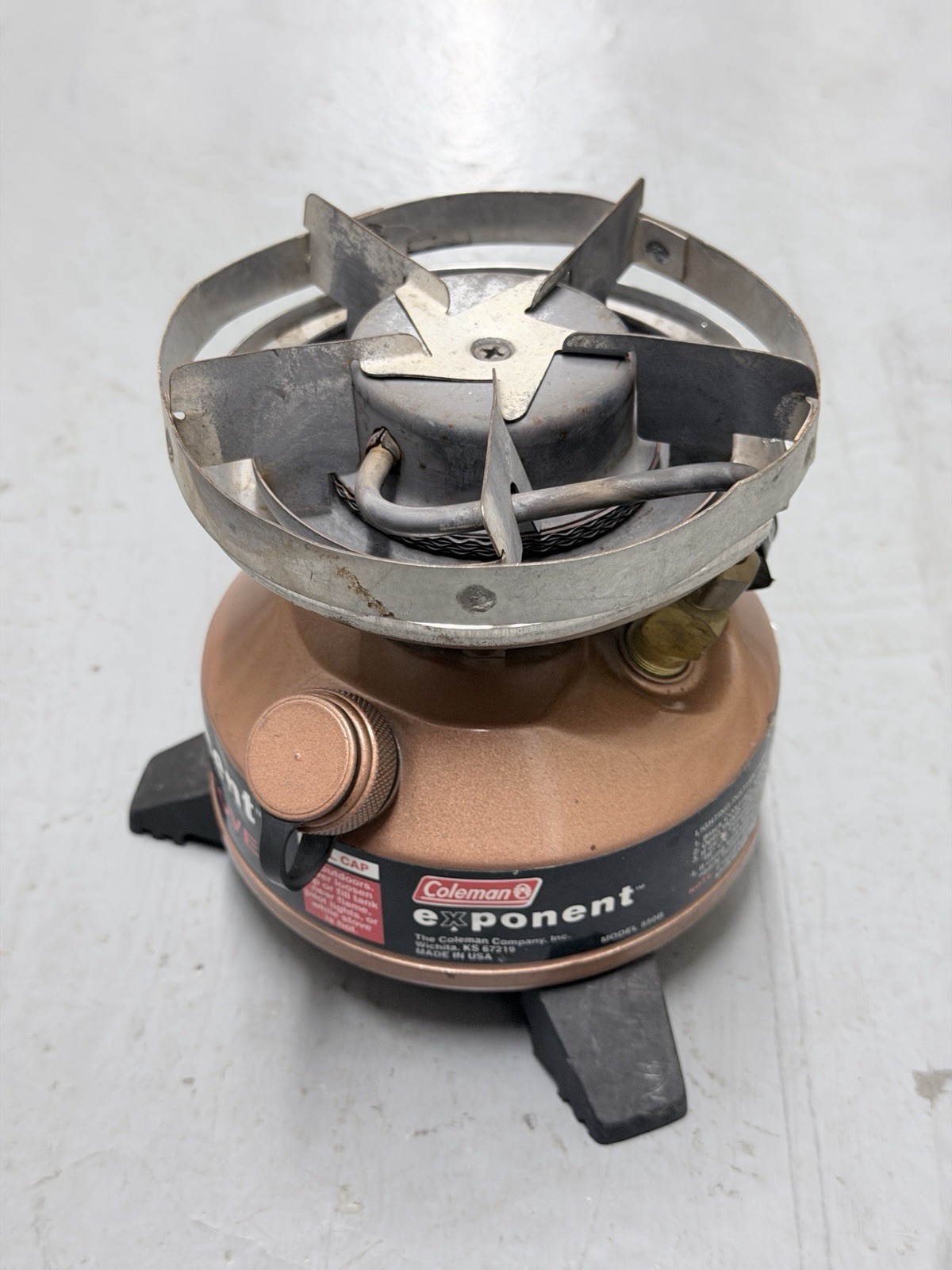 Coleman Exponent Multi Fuel Stove 550B Camping Stove