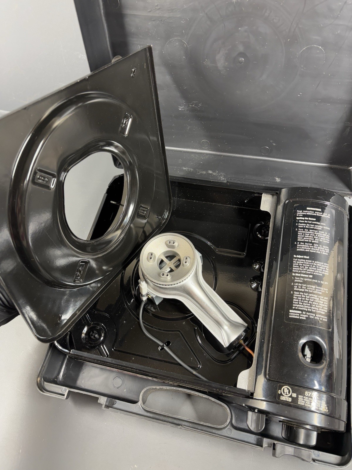 Glowmaster Portable Cook Stove Butane for Indoor/Outdoor W/Case