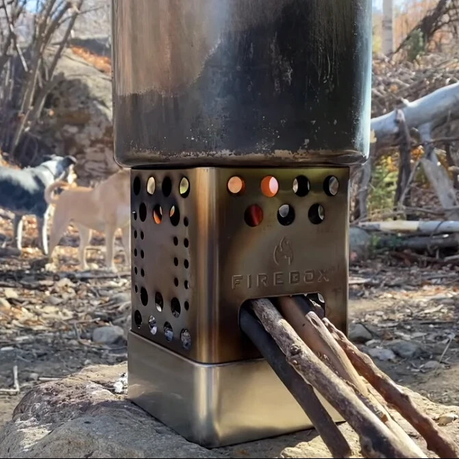 FIREBOX SCOUT PERFORMANCE KIT | Multifuel Camp or Survival Stove Kit