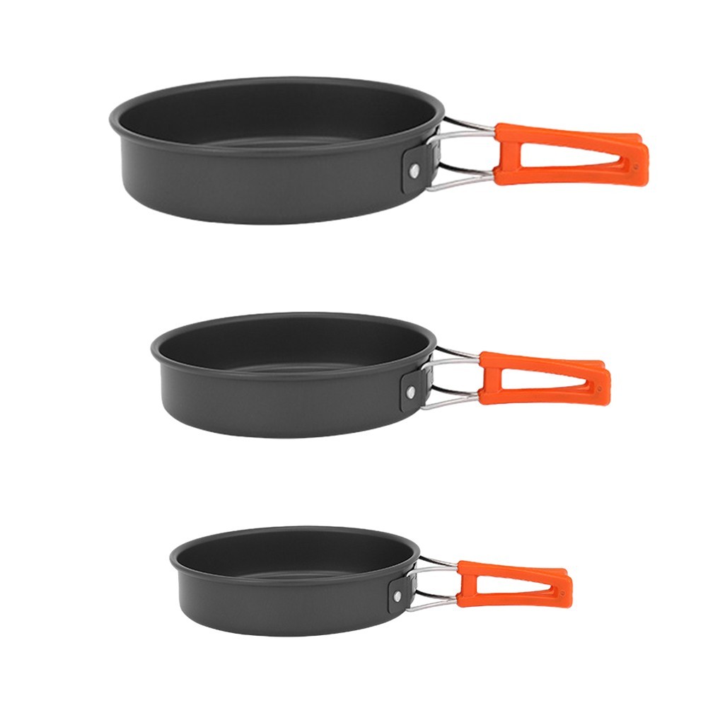 Lightweight and for versatile Aluminum Nonstick Frying Pan for Camping Cookouts