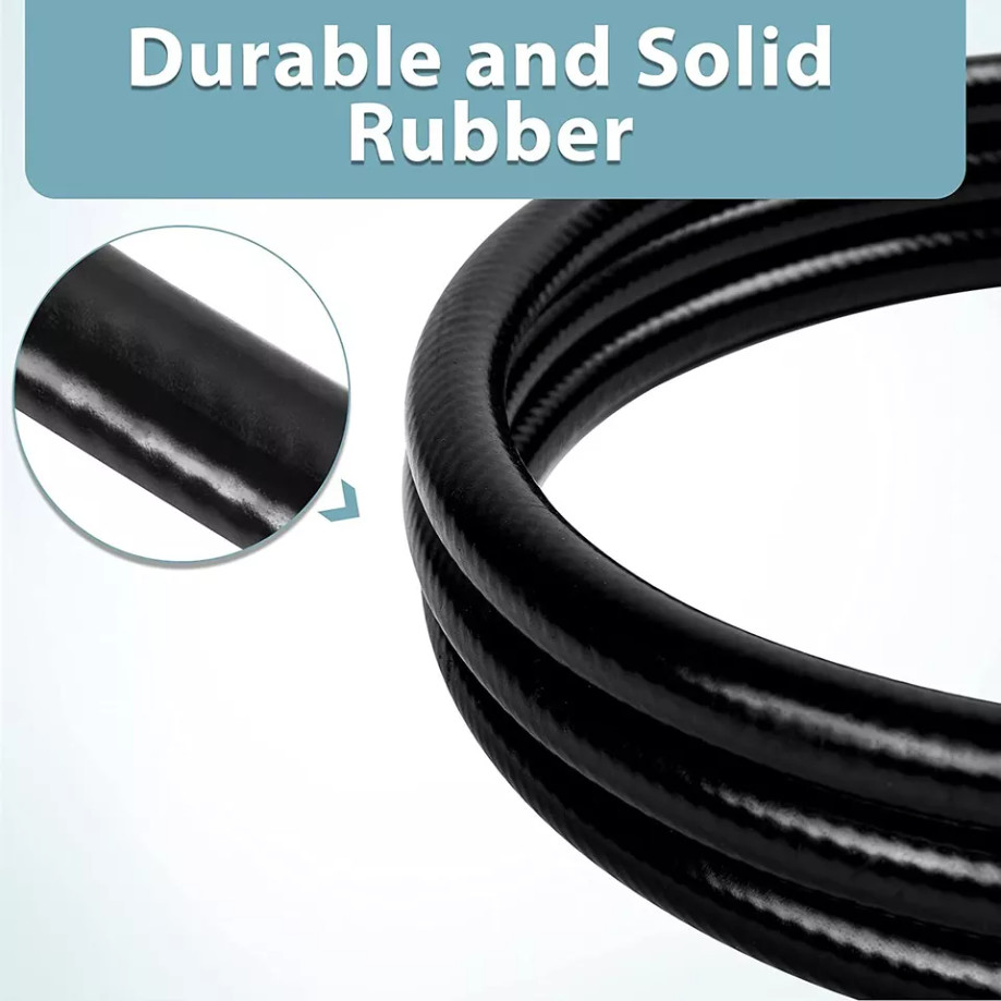 New 8FT Propane Hose w/QCC1 / Type1 Tank Connects 1lb Appliance to 1-20lb Tank