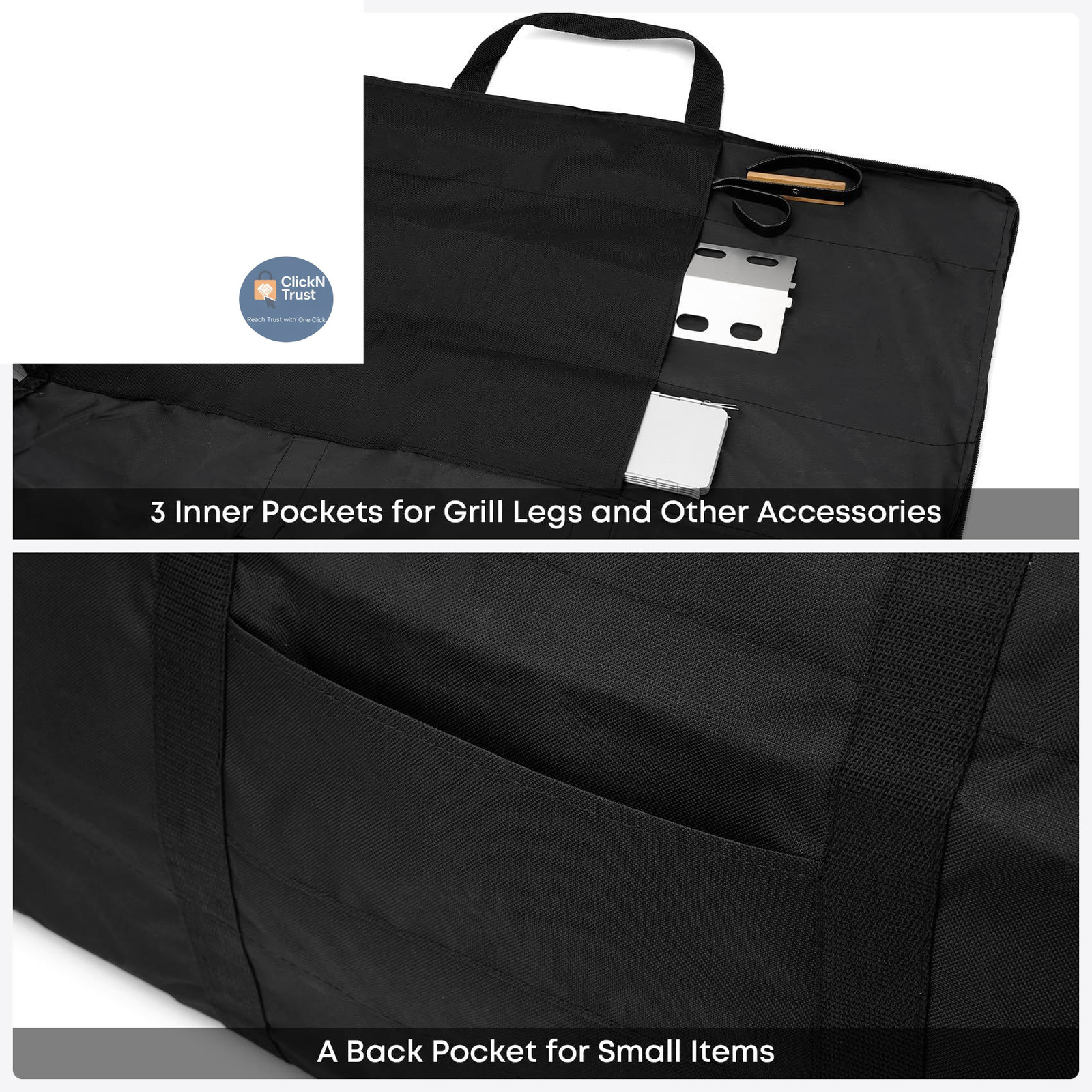 Stanbroil Carry Bag for Camp Chef Explorer 2-burner 2 Burner Bag, Black
