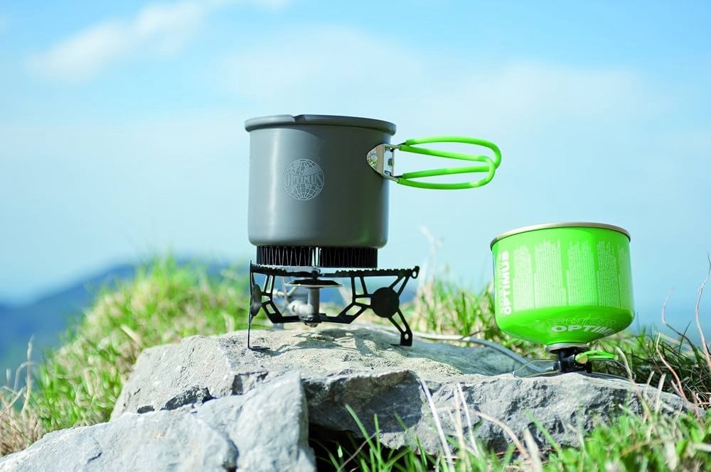 Optimus Vega 4-Season Backpacking Stove, Inverted Canister Camping Stove