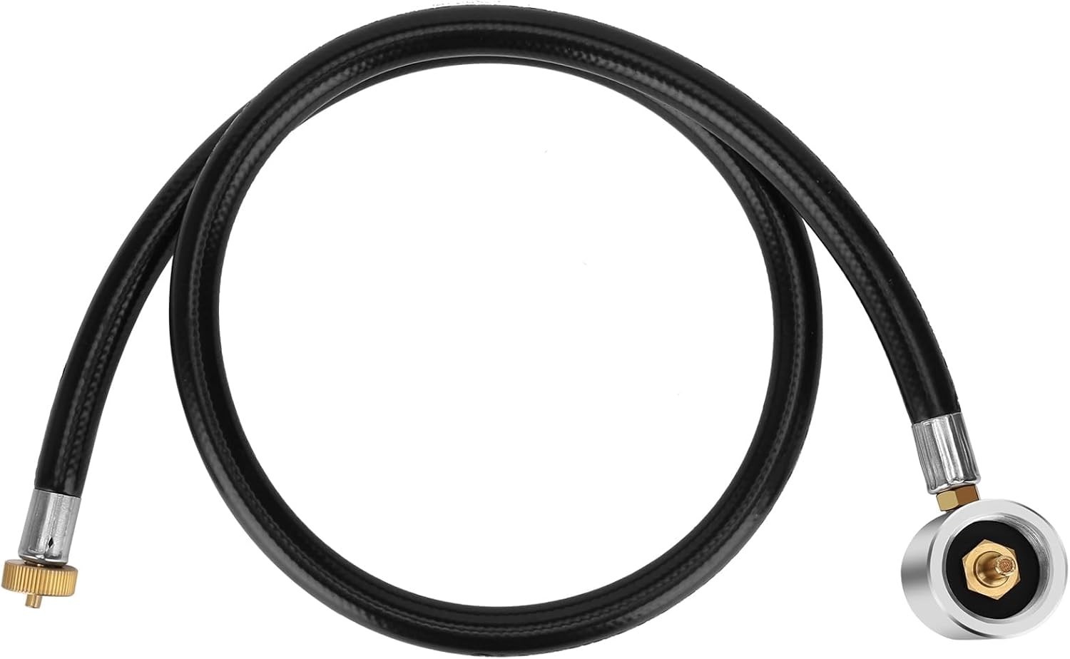 Dual Fuel Camping Stove Hose, 3FT CGA600 & M16*1 Propane Regulator Hose for P…