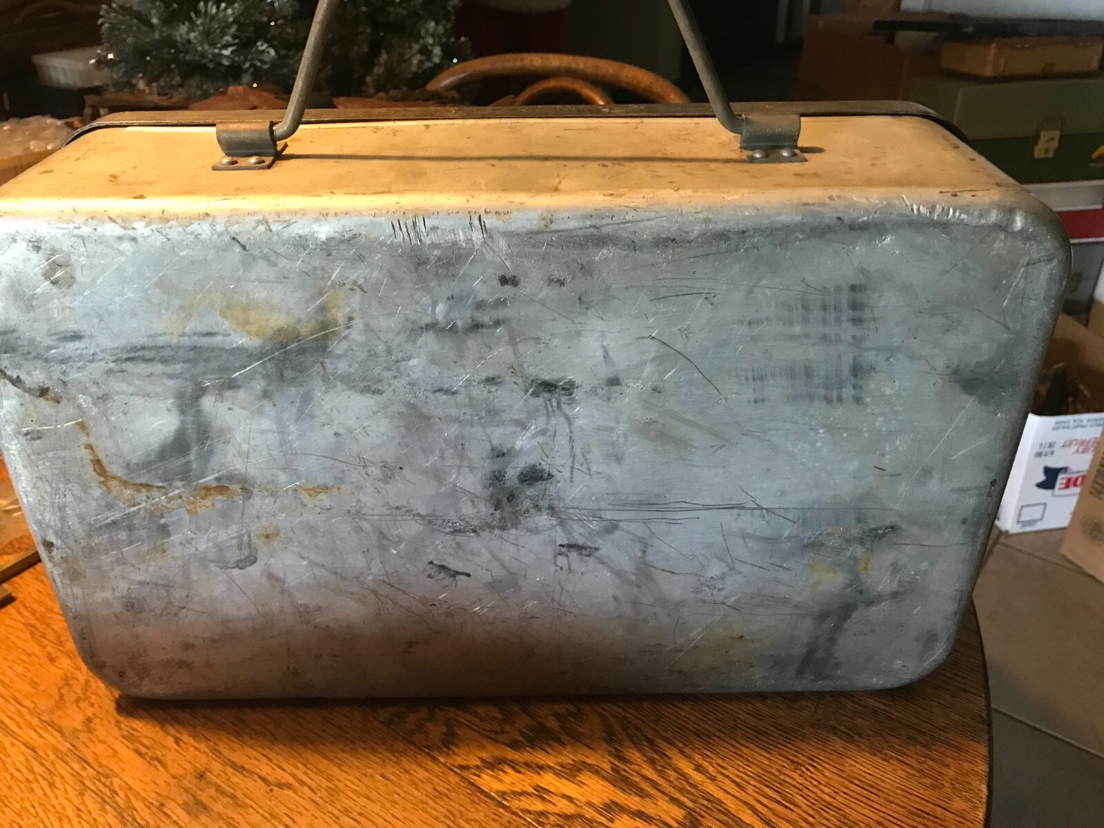 WWII U.S Military Gas Field Stove Double Burner w/ Case 1945