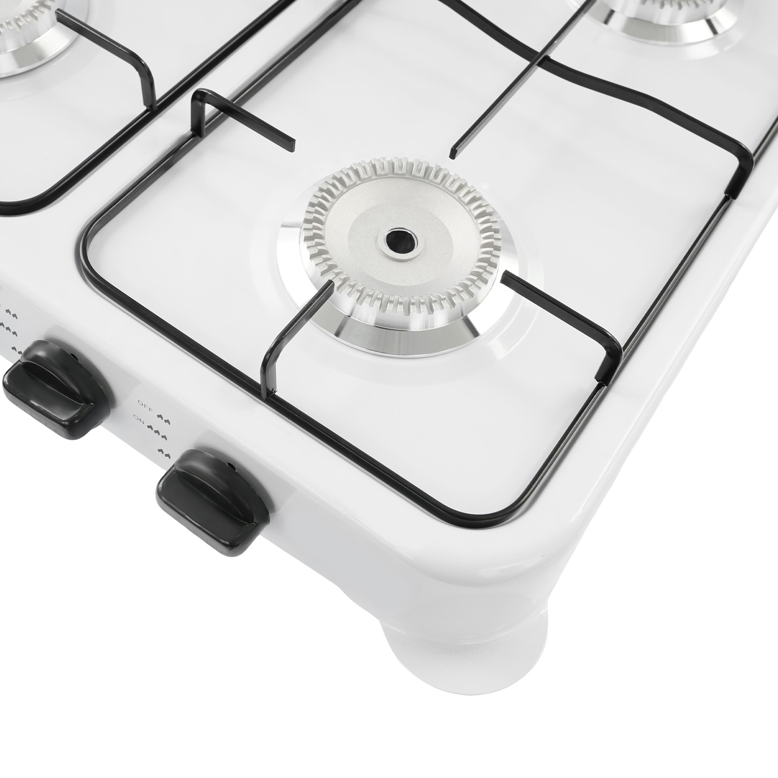 4 Burner Gas Camping Stove, Tabletop Camping Gas Stove, Portable Camping Stove