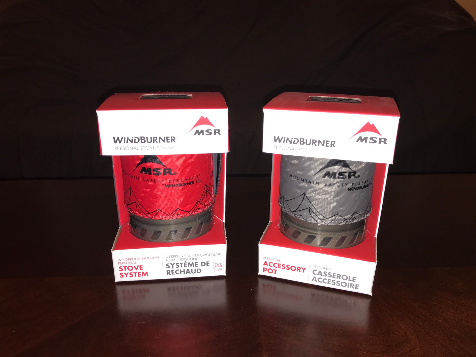 NEW!! MSR Windburner Personal Stove System and Companion Cup