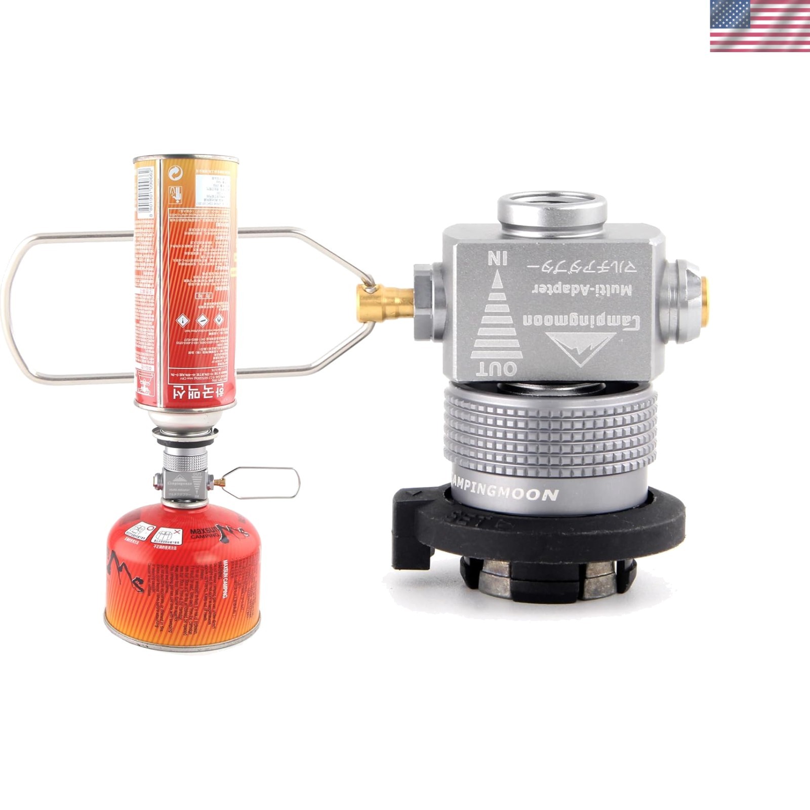 Efficient Gas Saver Refill Adapter for Outdoor Camping – Z15 & Z11 Included