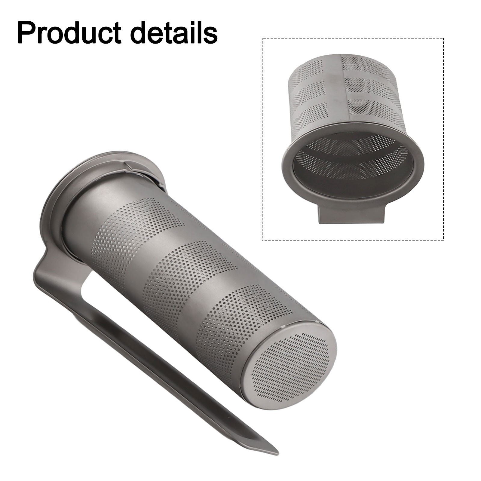 Titanium Mesh Tea Infuser Basket Tea Strainer Teapot Leaf Spice Tea Cup Filter