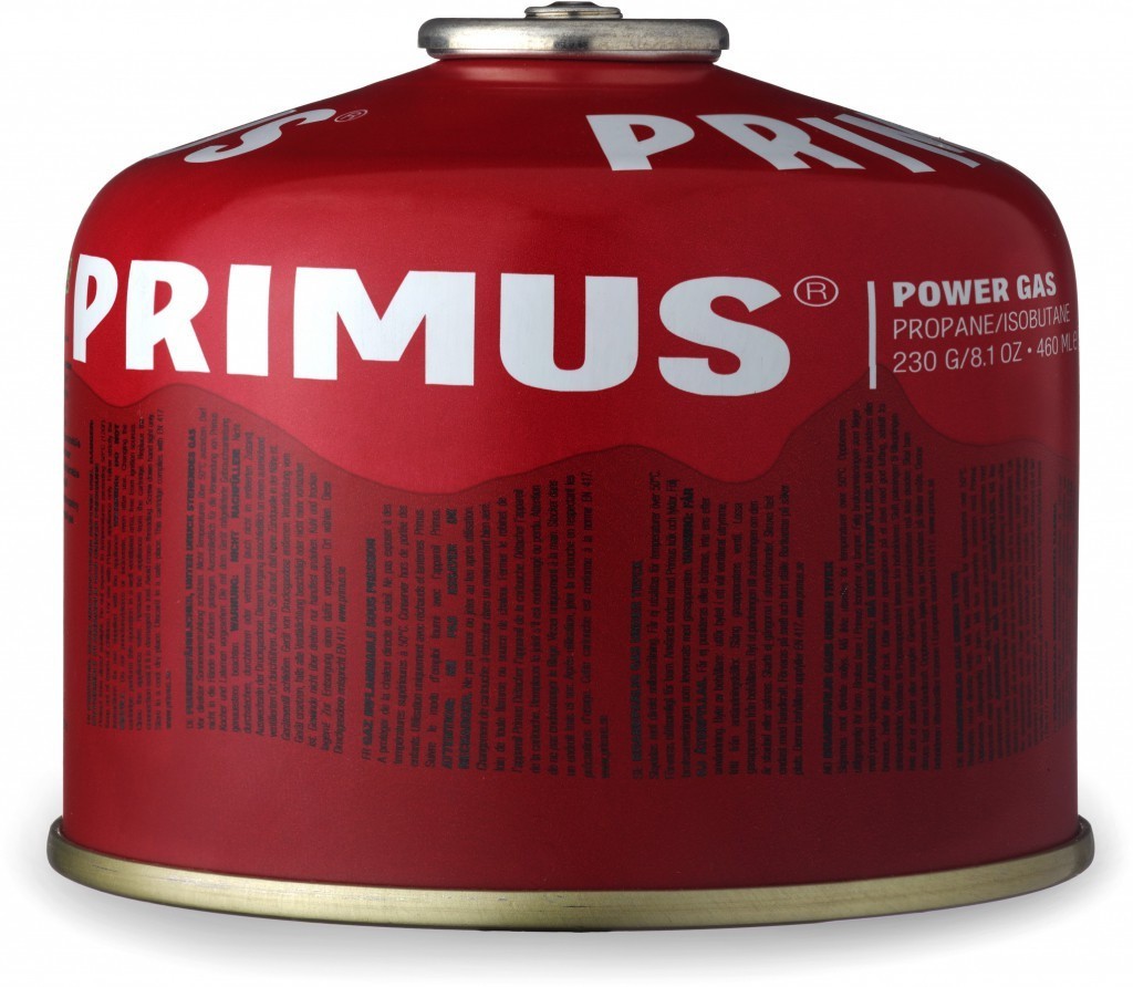 PRIMUS SWEDEN 230G 8OZ 460ML POWER GAS ISOBUTANE CAMP FUEL CANISTER – BRAND NEW