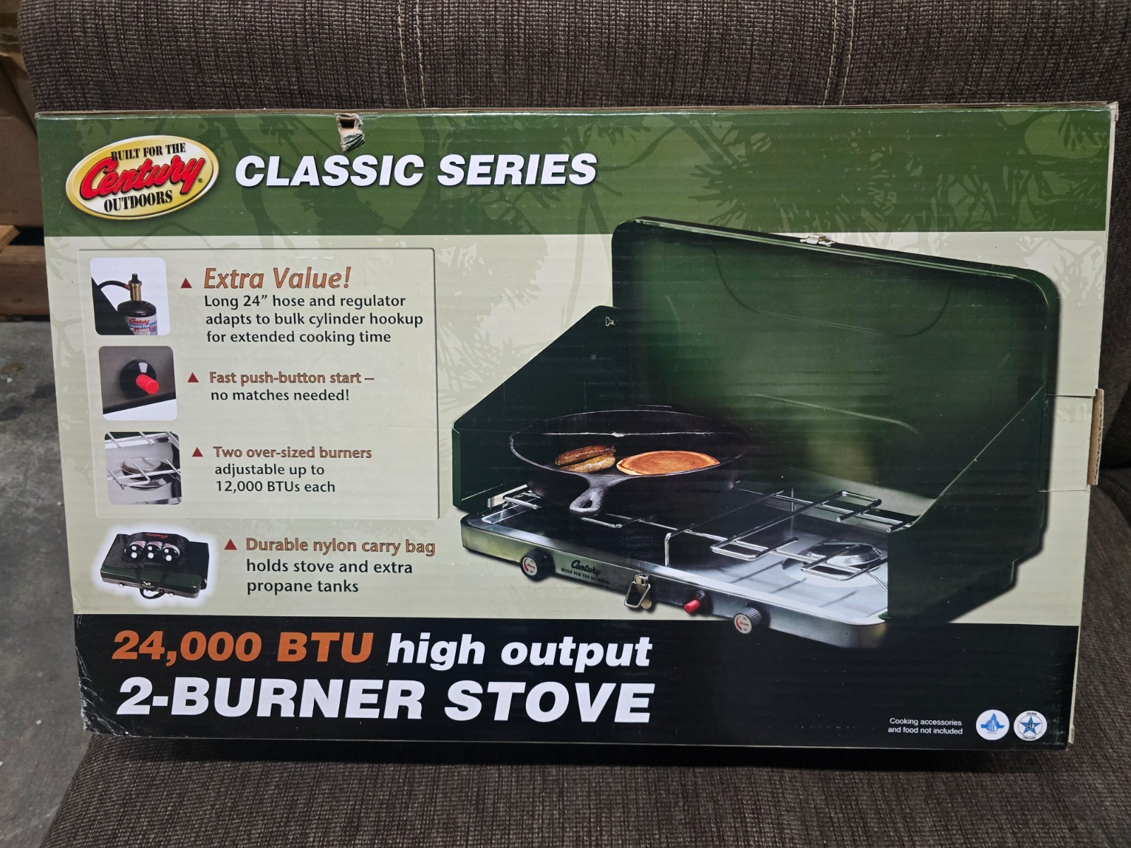 Century High Output 24K propane Stove Like Coleman