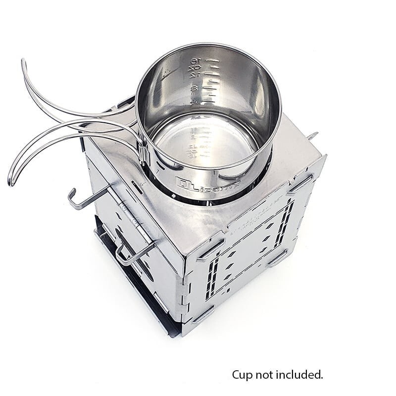 5″ G2 Firebox Stove Deluxe Combo Kit – Stainless Steel
