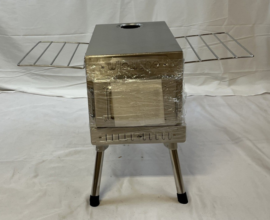 Willowybe Outdoor Sauna Tent Stove, Rocket Stove, Portable Camping Wood Stove