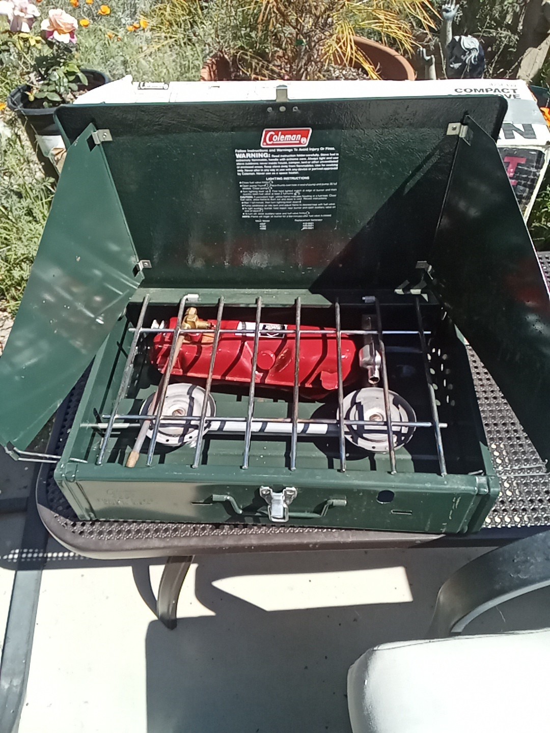 Coleman Compact Gas Stove 425F499 Gas 2 Burner Stove