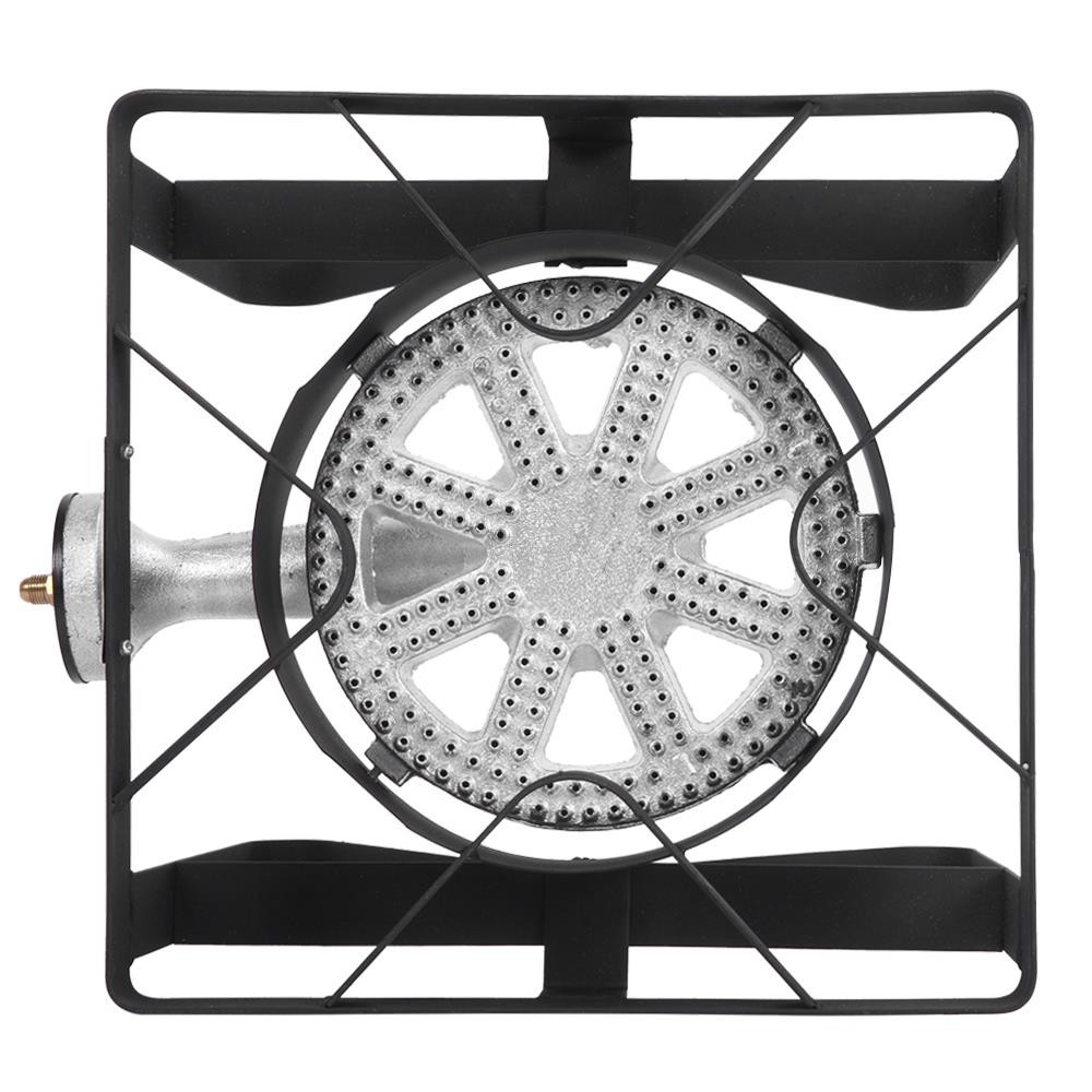 Square Single Burner Liquid Propane Outdoor Patio Travel Stove Range 200,000 BTU