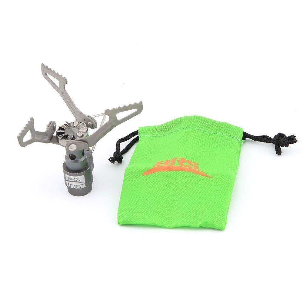 BRS Outdoor BRS-3000T Ultra-Light Titanium Alloy Miniature 1 Stück, Gray