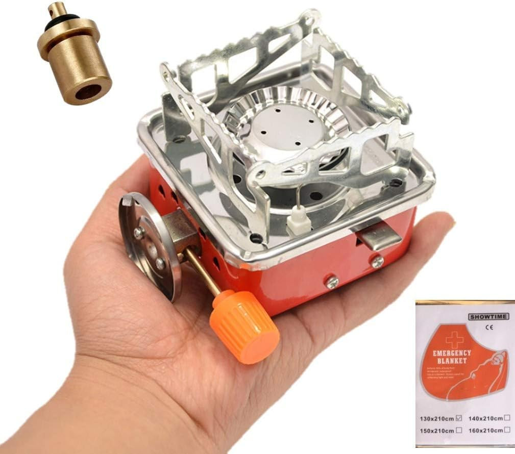 Camping Stove, Backpacking Stove, Foldable, Portable, Lightweight, Piezo