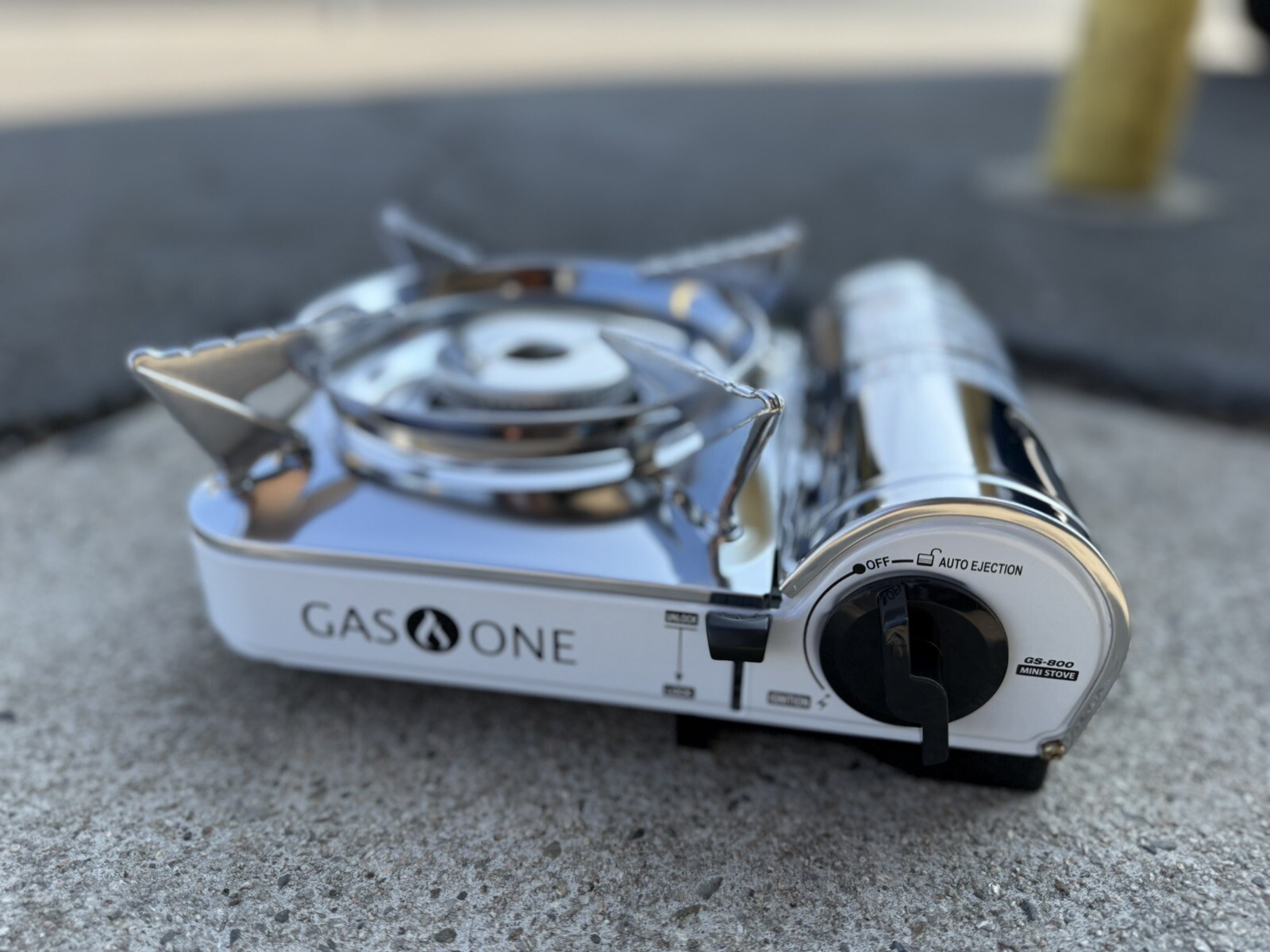GasOne Stainless Butane Stove Cooker Portable Camping 7650 BTU Cooking Burner