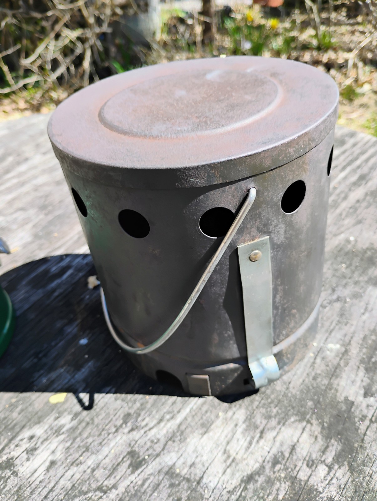 Vintage 6/80 Coleman 502-700 Sportster Camp Stove & Heat Drum 502-952 – Working