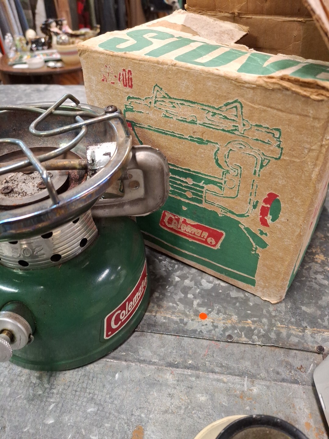 Coleman 502-700 Green Sportster 1978 Single Burner Camping Stove