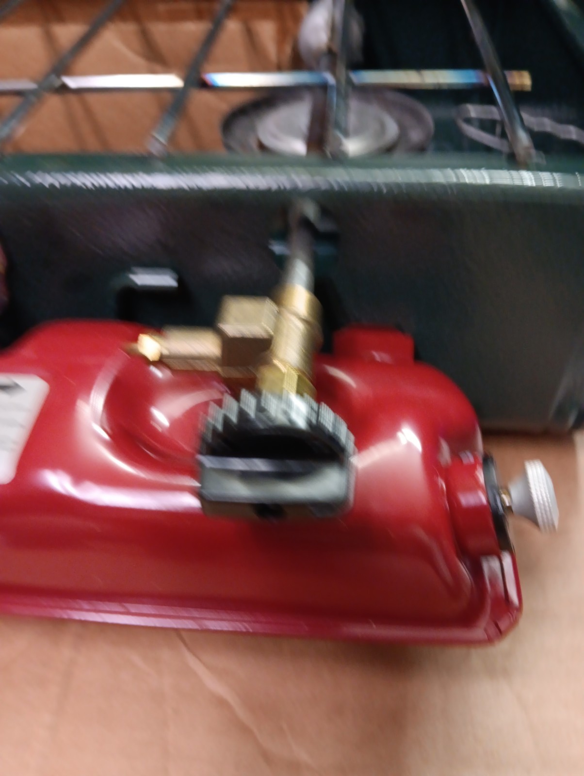 1999 Coleman 425 Two Burner Gas Camp Stove Model 425F499T EXCELLENT FAST SHIPP