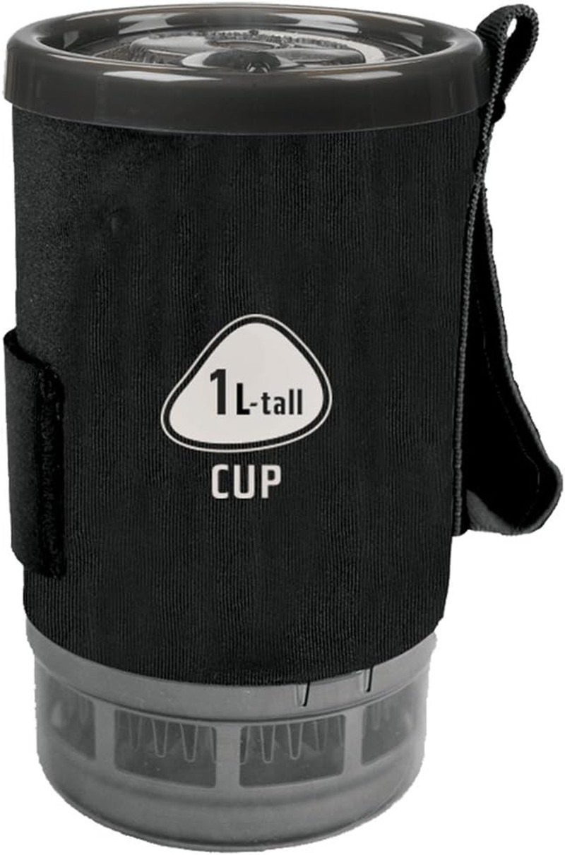 1-Liter Fluxring Tall Spare Cup for Camping and Backpacking Stove Cooking Syste