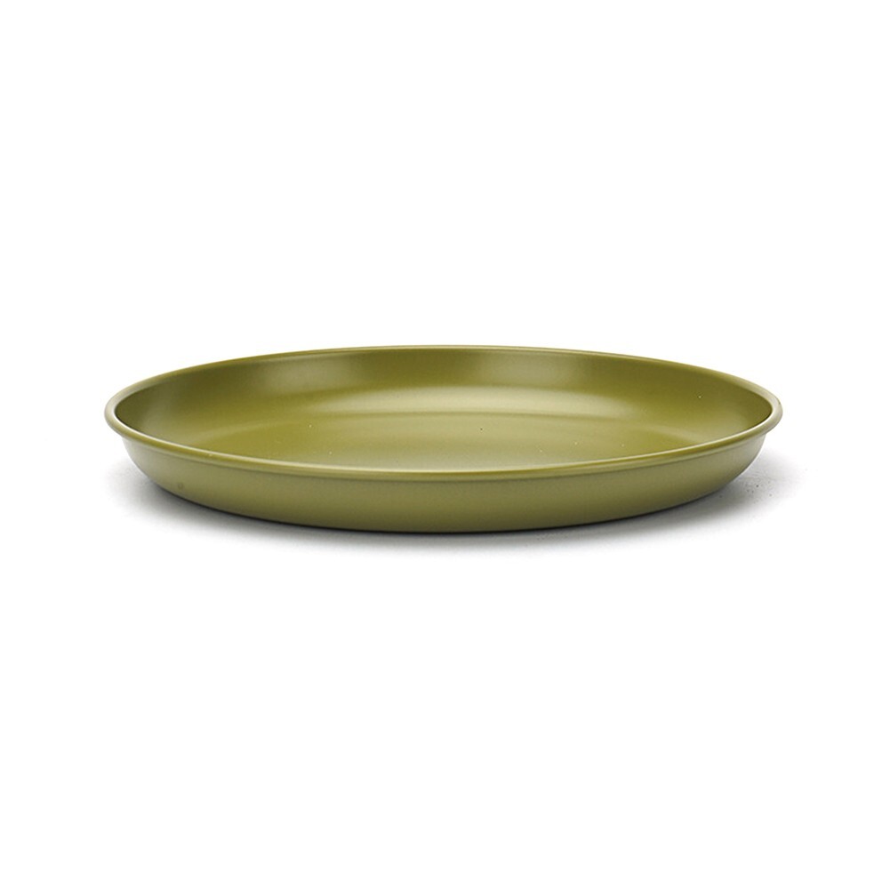 NonStick Stainless Steel Camping Pan for Outdoor Cookware and Picnic Dish