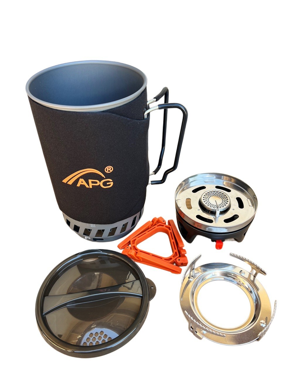 Camping Jet Burner 1000W 1100ML Portable Gas Powered Stove top Cooking System