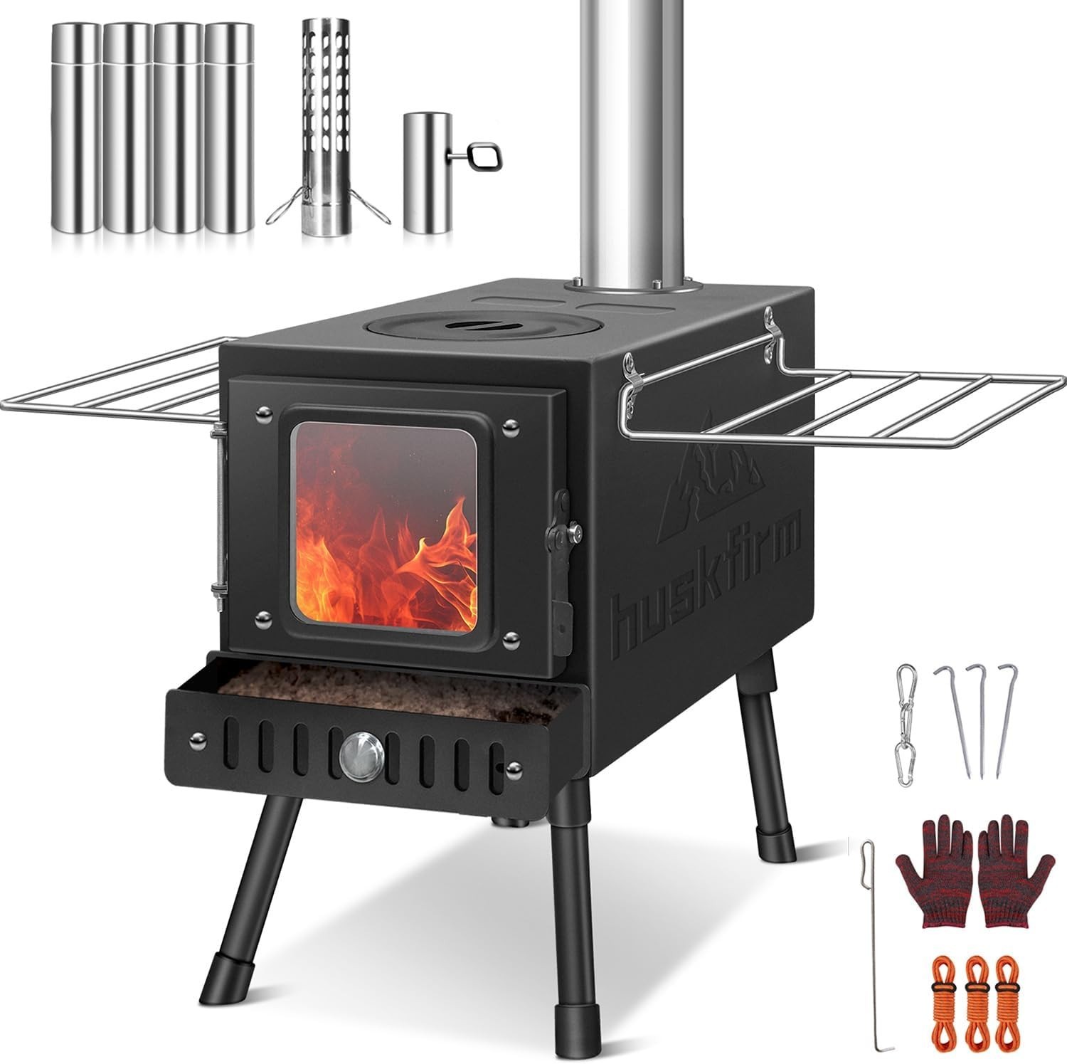 Lightweight Wood Burning Stove for Camping – Efficient Heat & Cooking Companion