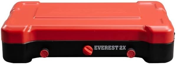 Everest 2X 2-Burner Portable Camping Stove, 40,000 BTUs, Propane