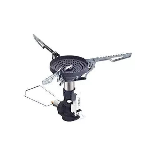 Kovea V1 Regulator Gas Stove – Compact Mini Stove with Case for Outdoor Use