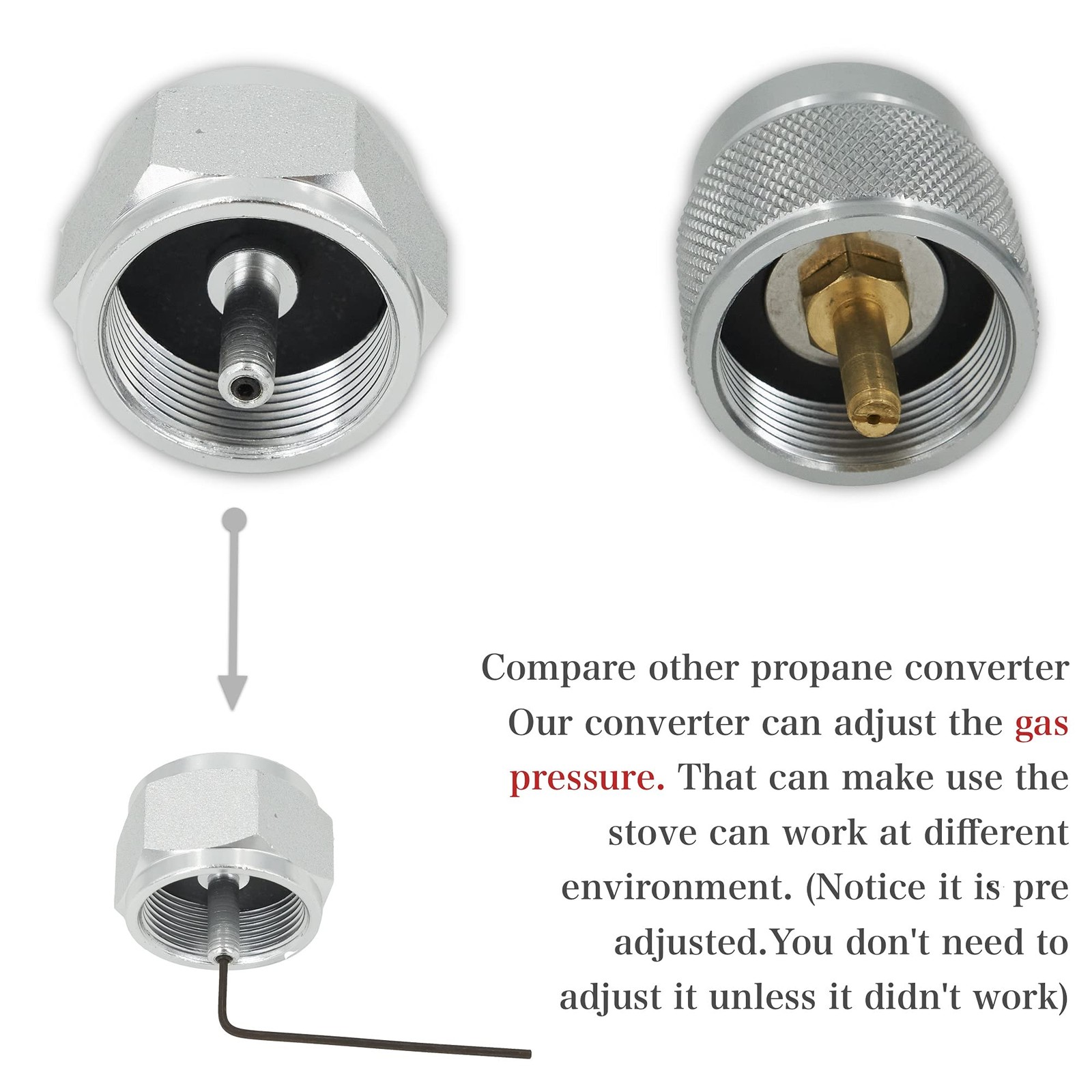 Multifuel Propane/butane/isobutane 3 In 1 Small Camping Stove For Outdoor Cookin
