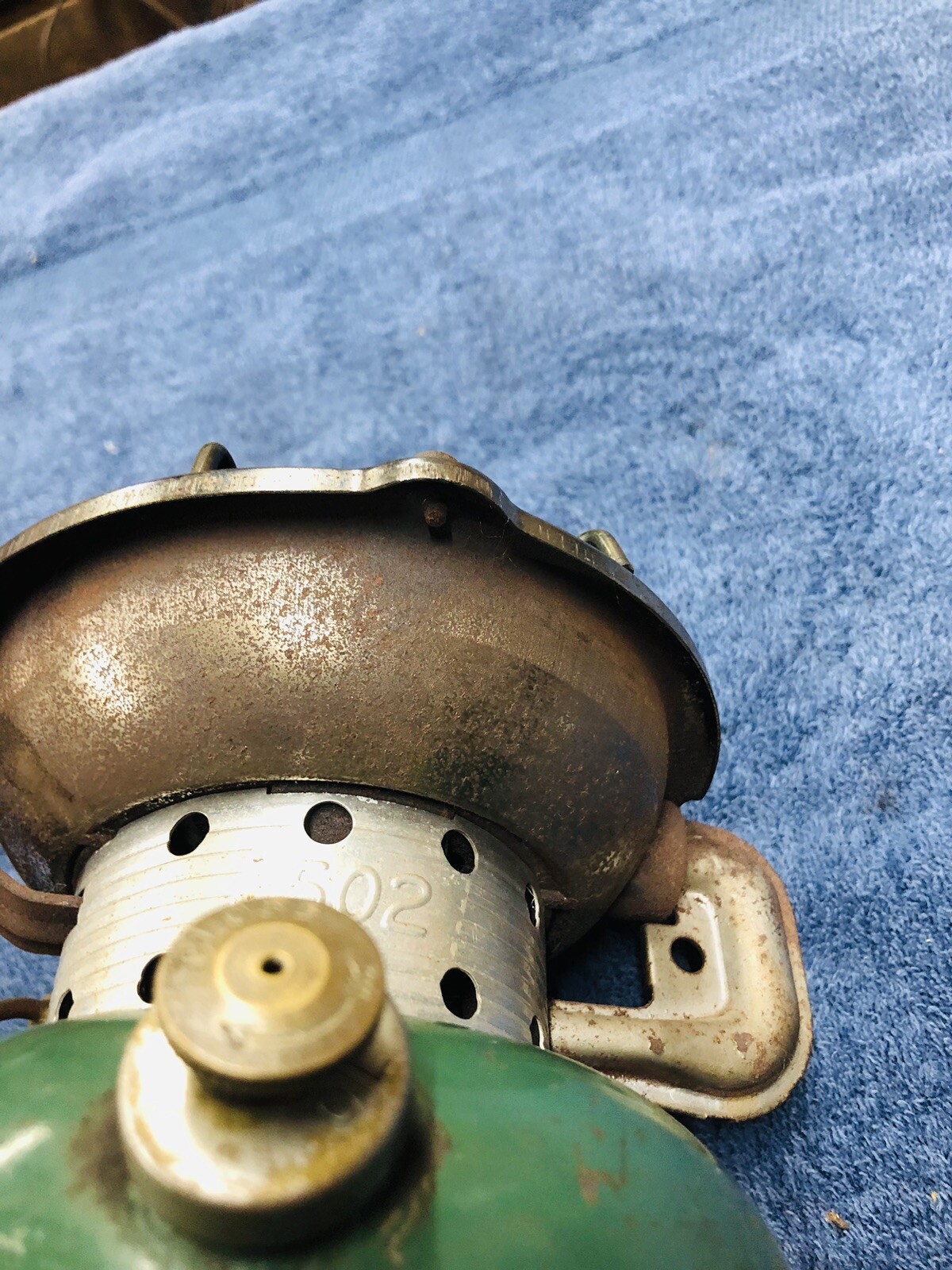 Vintage Coleman Model 502 Single Camping Stove 11/1970 . Untested.