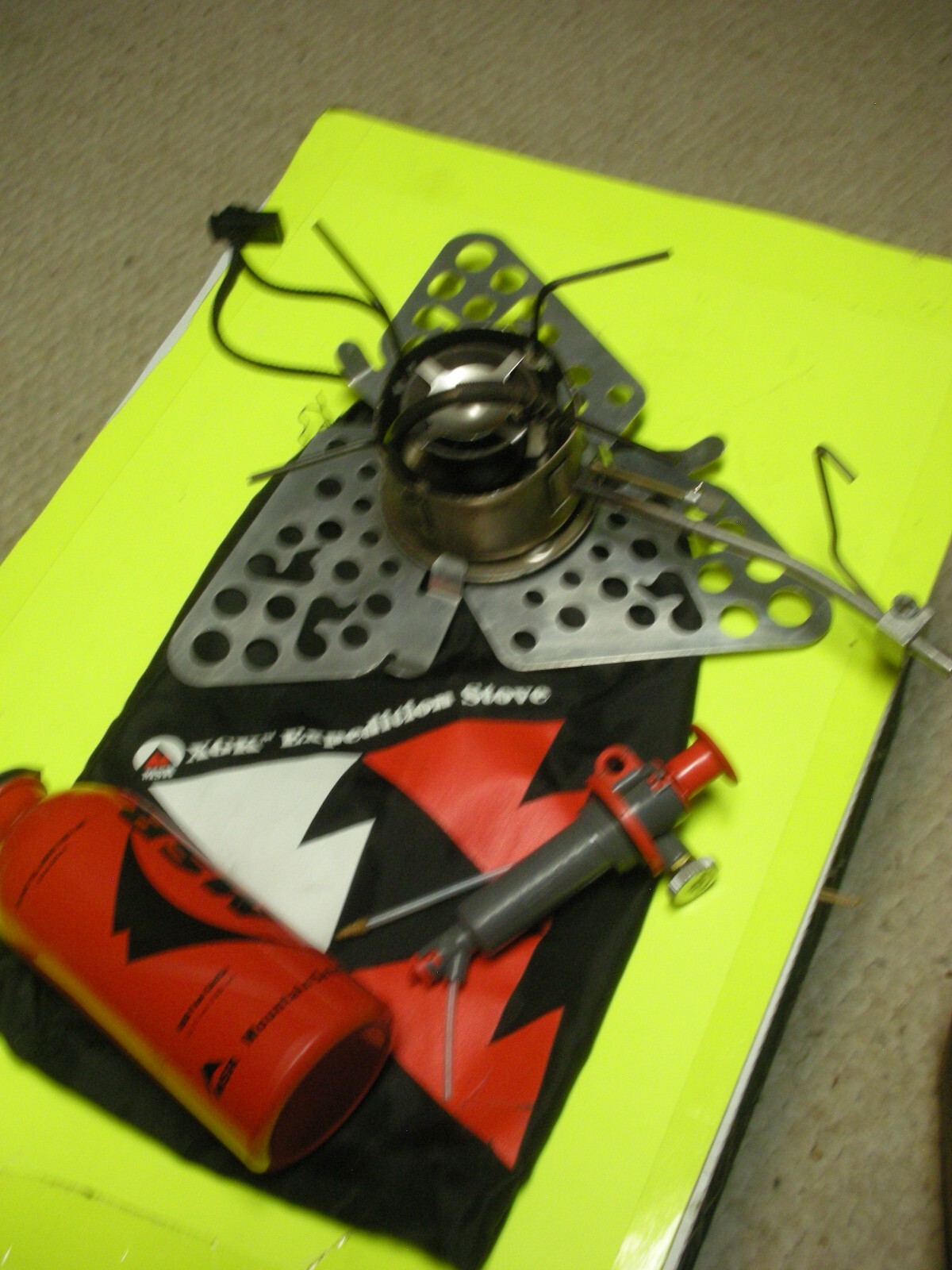 Working MSR XGK II Multi-Fuel Camping Stove (c. 1982)